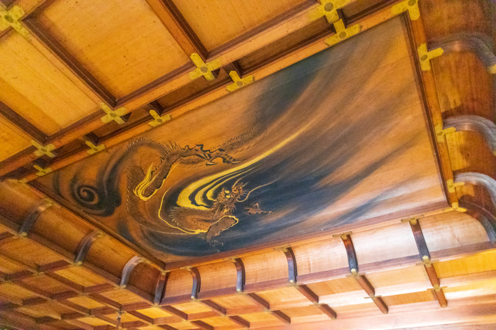 下谷神社の天井画（東京・台東区）