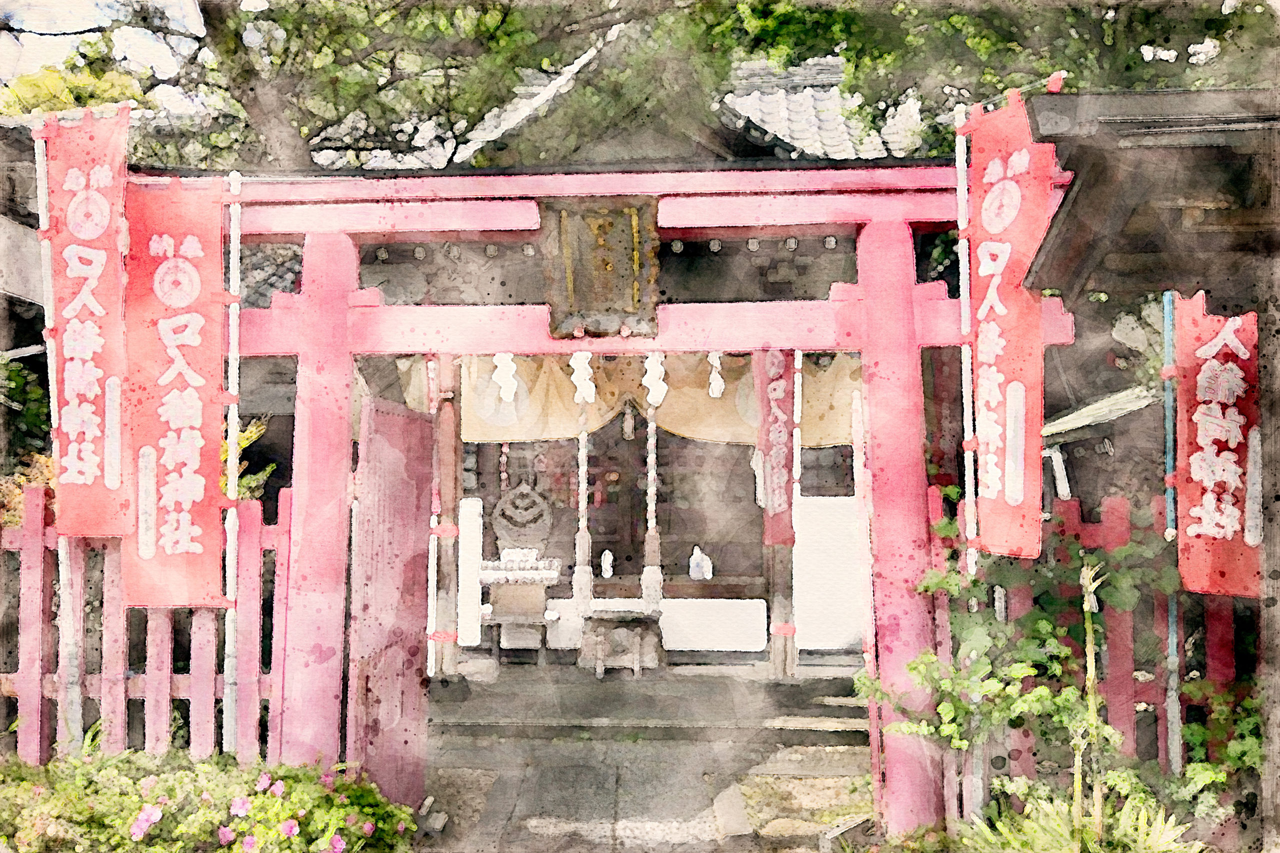 口入稲荷神社（東京・台東区）