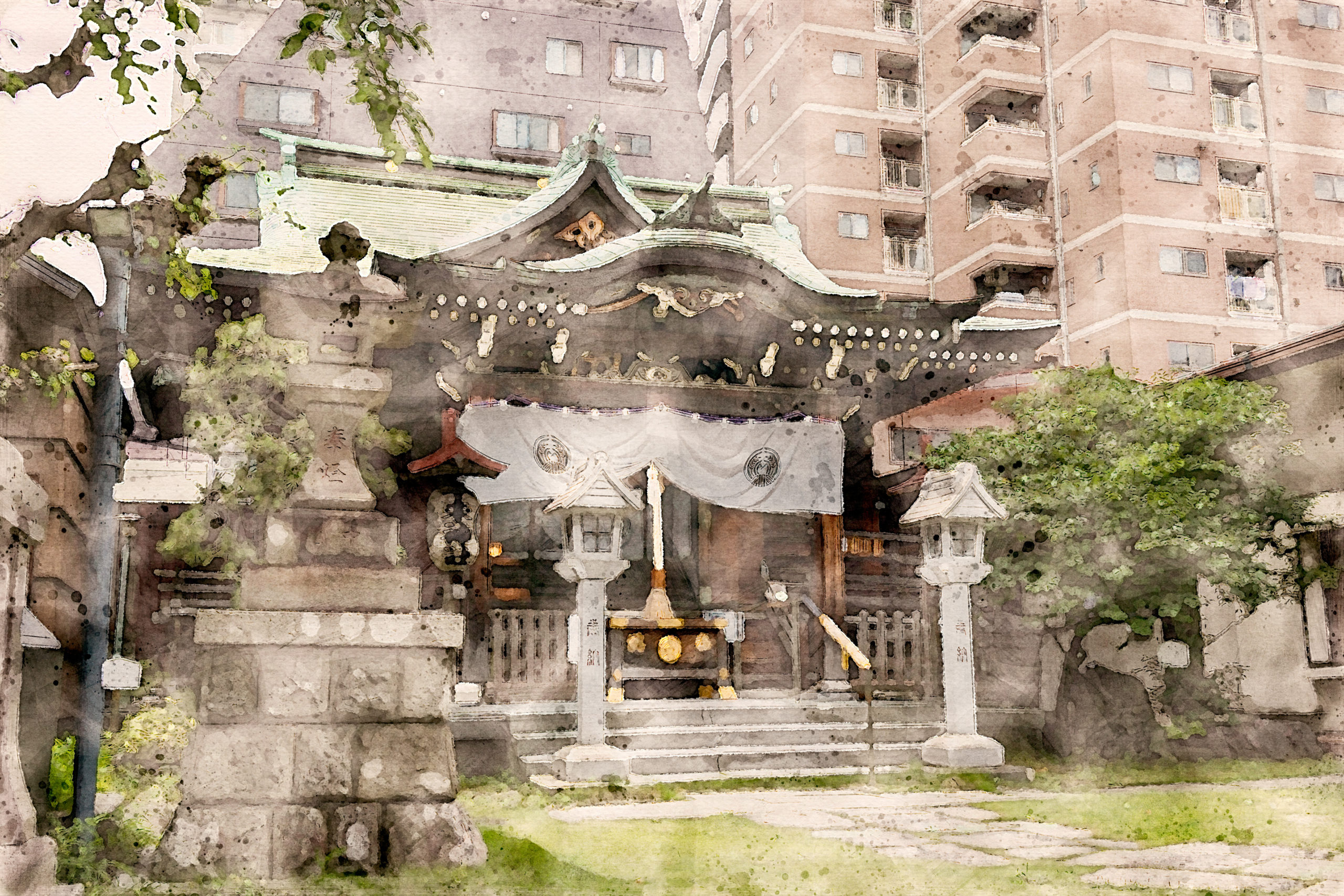 千束稲荷神社（東京・台東区）
